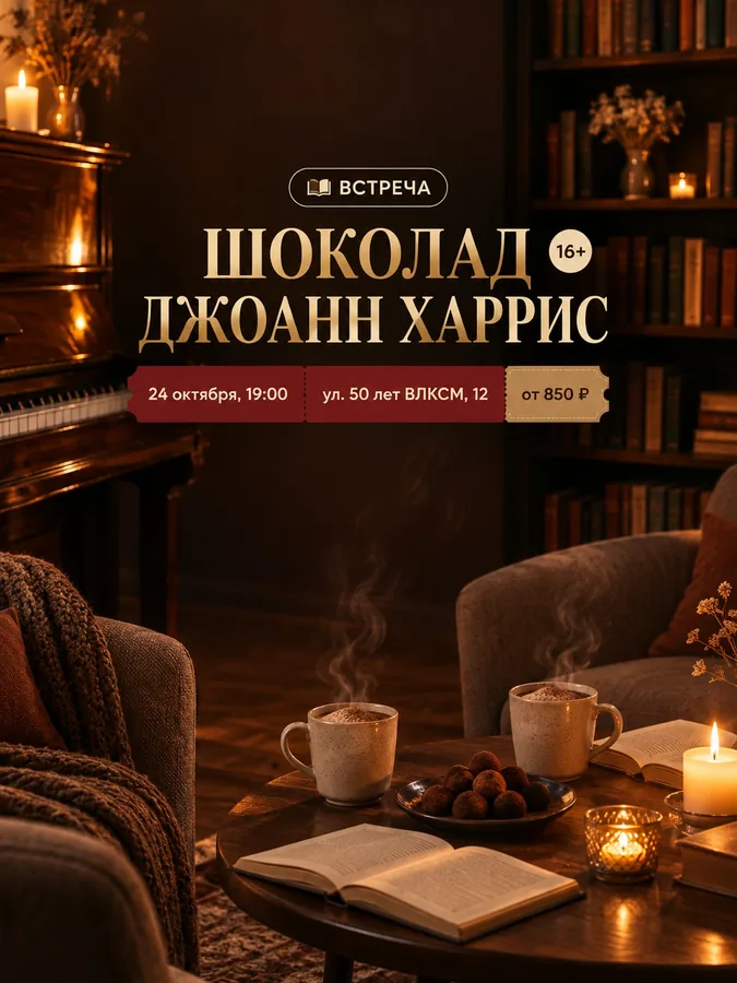 Книжный клуб: «Шоколад» Джоанн Харрис