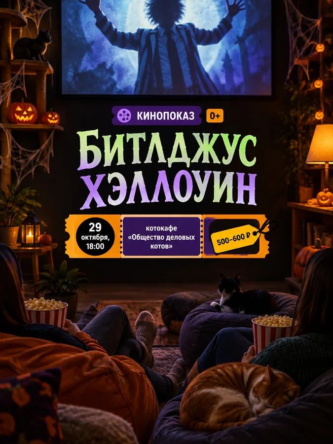 Хэллоуин-кинопоказ «Битлджус»