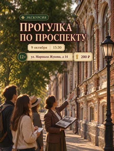 Историческая прогулка по проспекту Октябрьской революции