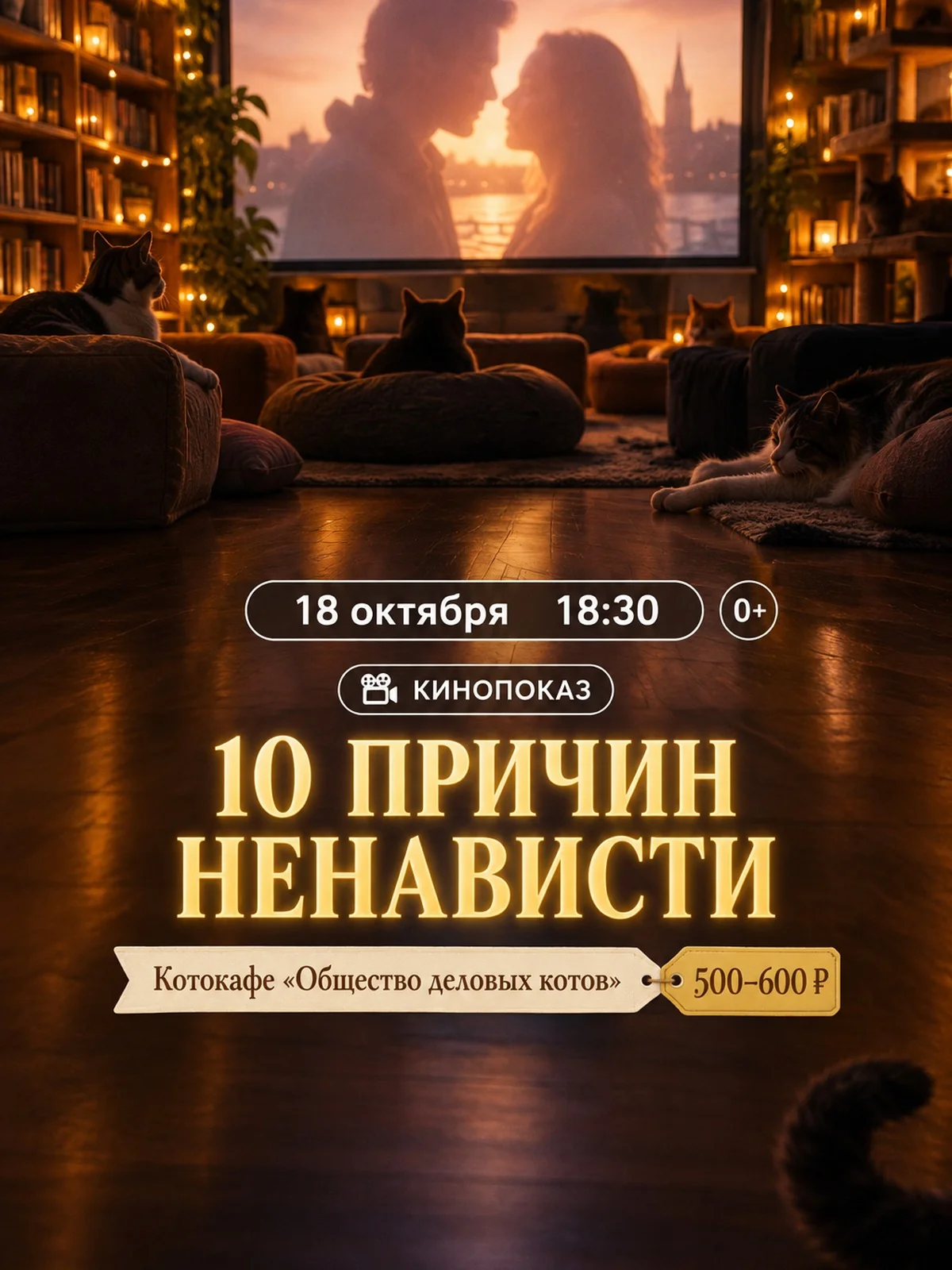 Кинопоказ «10 причин моей ненависти»