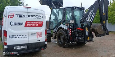 Ремонт экскаваторов-погрузчиков XCMG, Komatsu, JCB, Volvo, SDLG, Terex