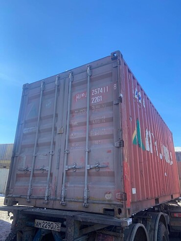 Морской контейнер для техники и оборудование