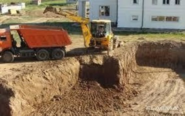 Копка траншей, котлованов, водопроводов и септиков