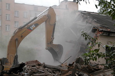 Выполним демонтаж