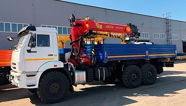 Камаз 43118 Palfinger Inman IT-150 аналог Kanglim KS1256GII