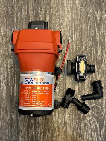 Водяной насос 24V для смочки вальцев катков для катков дорожных