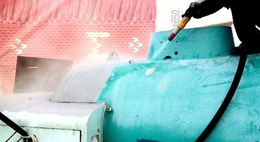 Пескоструйные и покрасочные работы.