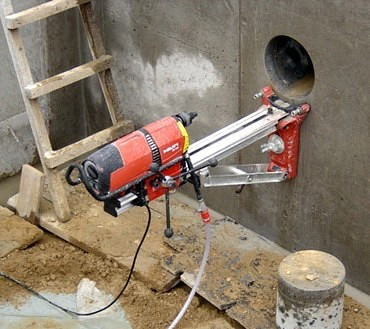 Алмазное бурение отверстий услуги