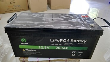 Аккумулятор  тяговый литиевый LiFePO4, мощность 12V 200Ah