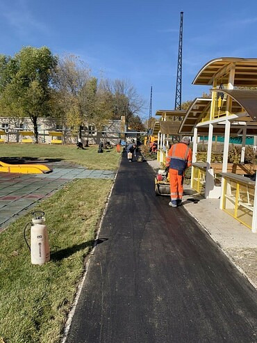 Работы по благоустройству территорий