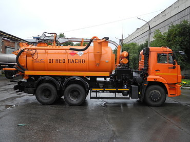 Автоцистерна илососная  6673-24  (АКНС-10-65115)