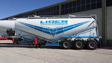 Lider Trailer прицеп цистерна для сыпучих материалов