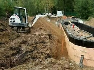 Работы по обратной засыпке