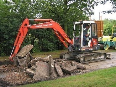 Копка траншей и котлованов