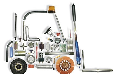 Запчасти для погрузчиков вилочных Hyundai, Komatsu, Caterpillar и других