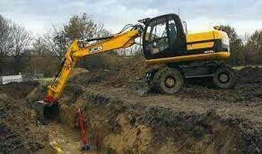 Копка котлованов, траншей и колодцев