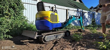 Kubota с ямобуром