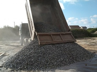 Продажа щебня с доставкой
