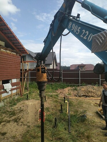 Услуги копания траншей