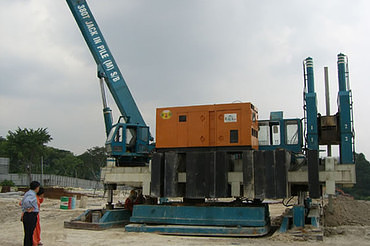Сваевдавливающая установка  YZY-400 STARKE