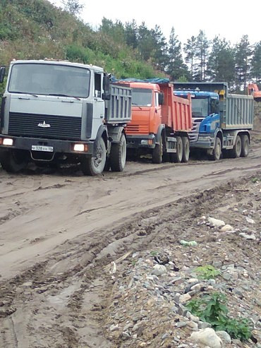 Вывоз строительного мусора (грунта)