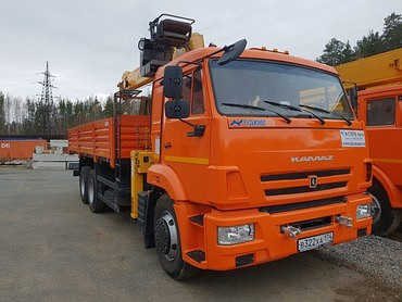 Soosan 745, Камаз