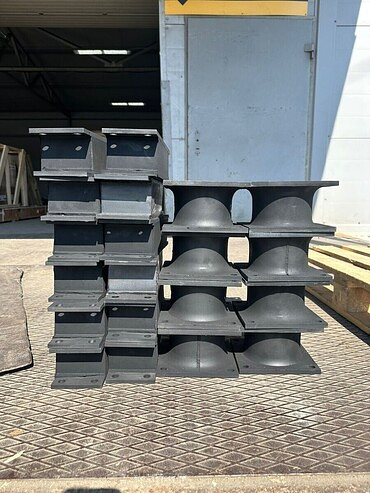 Эластомер вибропогружателя ICE для виброплит и катков дорожных