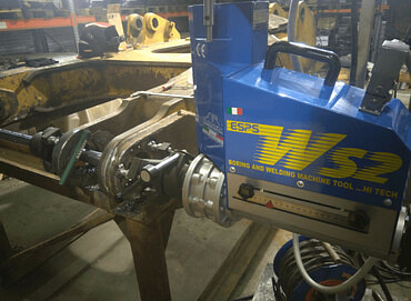 Восстановление отверстий на спецтехнике