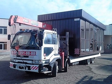 Перевозка негабаритного груза манипулятором