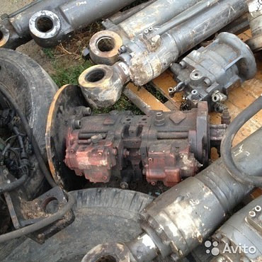 EC210B, Запчасти Б/У для экскаваторов строительных