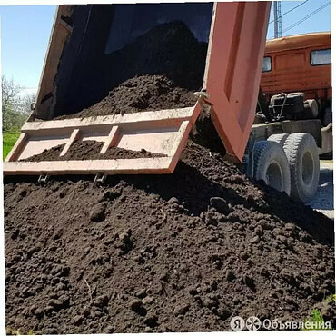 Чернозём, плодородный грунт с доставкой