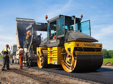 Укладка асфальта