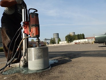 Бурение бетона