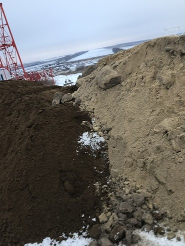 Песок карьерный с доставкой