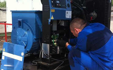 Монтаж, ремонт и обслуживание дизельных и газовых генераторов и электростанций