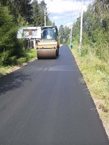 Укладка асфальта