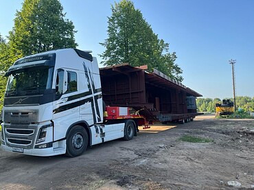 Тяжеловесные негабаритные перевозки