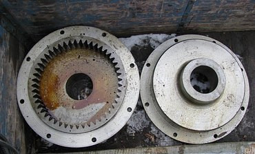 Кран козловой, Ступица зубчатая Z=56 m=4 для техники и оборудование