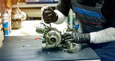 Ремонт и диагностика турбин спецтехники. 