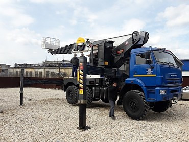 Novas на шасси Камаз 43118