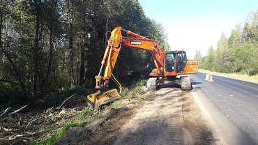 Удаление пней, кустарников и поросли с помощью "Мульчера"