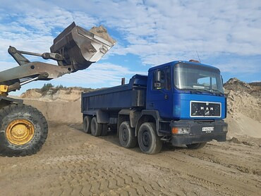 Доставка песчано-гравийной смеси
