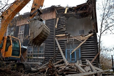 Выполним демонтаж