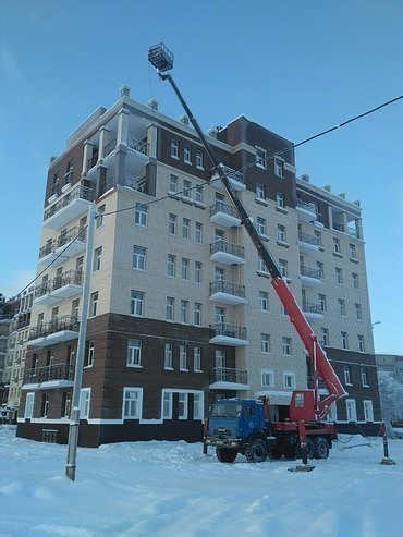 Очистка крыш от снега