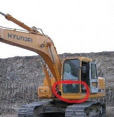 7,9 серии, Стекло нижнее лобовое для экскаваторов строительных