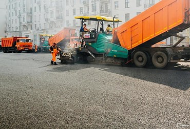 Укладка асфальта