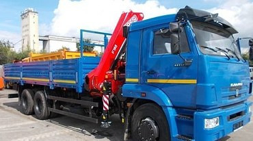 КАМАЗ-65117 с КМУ FASSI-F215.П