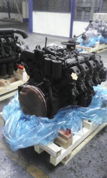 Двигатель и трансмиссия для самосвалов