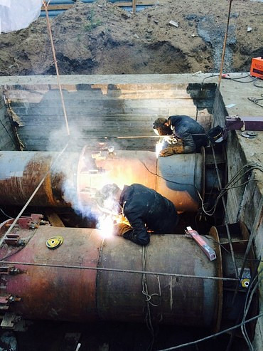 Работы по  ремонту технологических трубопроводов