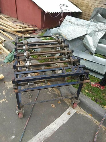 Станок для фальцевой кровли